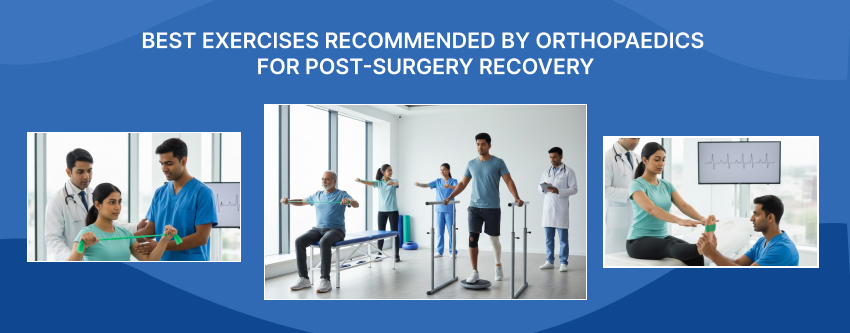 Best Exercises Recommended by Orthopaedics for Post-Surgery Recovery
