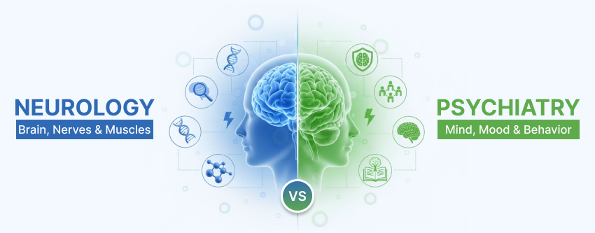 Neurology vs. Psychiatry: Which Specialist Should You Visit