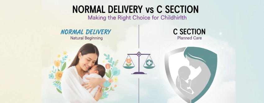 normal delivery vs c section