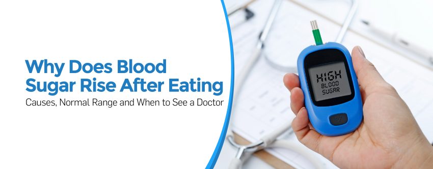 Why Does Blood Sugar Rise After Eating: Causes, Normal Range and When to See a Doctor